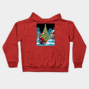 Grinchy Christmas Kids Hoodie